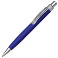 SUMO, ручка шариковая, синий/серебристый, металл